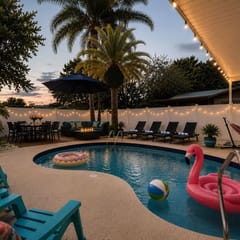 *New | Beach | Heated Pool | Hot Tub + Arcades