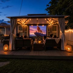 Heated Pool + Hot Tub | Outdoor Movie Theater