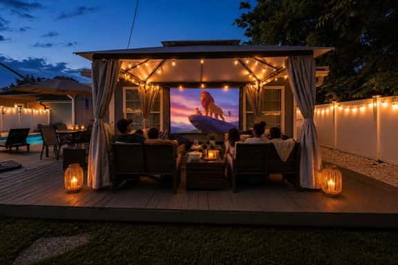 Heated Pool + Hot Tub | Outdoor Movie Theater - Image 1